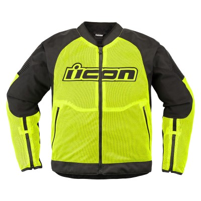 ICON OVERLORD3 MESH HI-VIZ JACKET