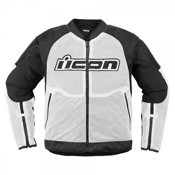 ICON OVERLORD3 MESH WHITE JACKET