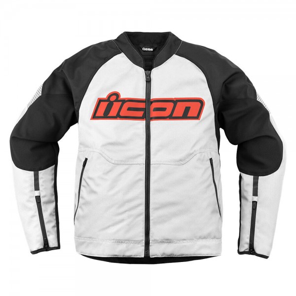 ICON OVERLORD3 WHITE JACKET