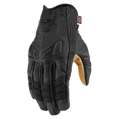 ICON 1000 AXYS BLACK GLOVES
