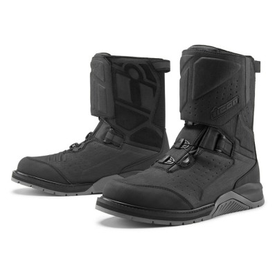 ICON ALCAN WP CE-BLACK BOOTS
