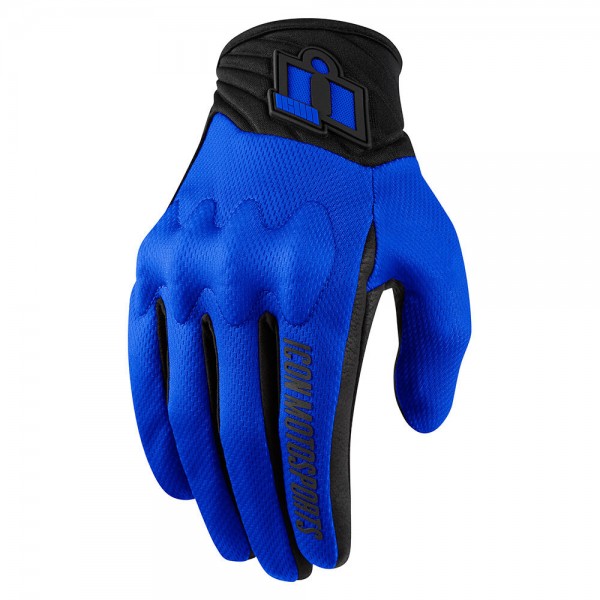 ICON ANTHEM 2 BLUE GLOVES