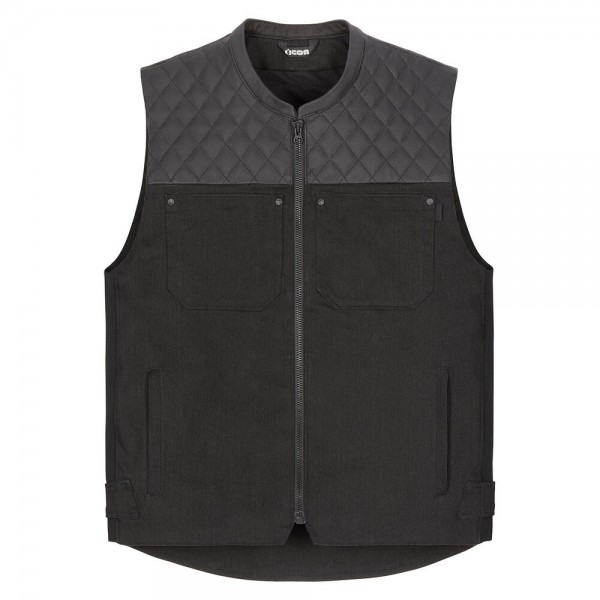ICON CHAMONIX BLACK VEST