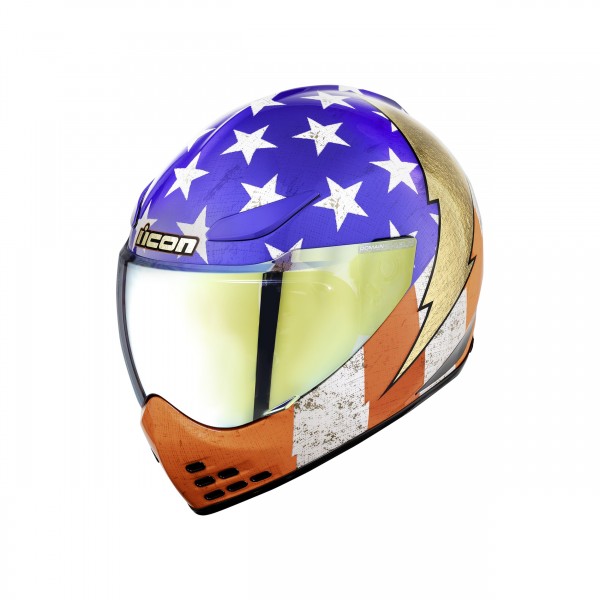 ICON DOMAIN AMERIKARMA BLUETOOTH GLORY HELMET
