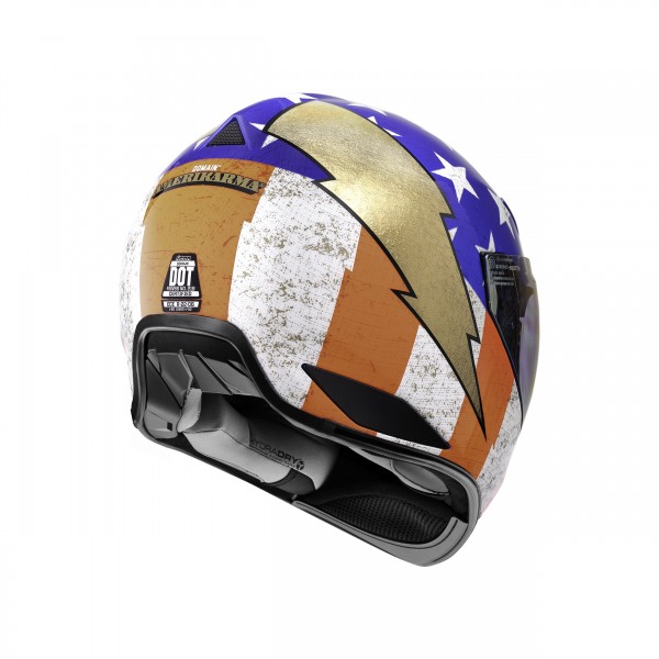 ICON DOMAIN AMERIKARMA BLUETOOTH GLORY HELMET