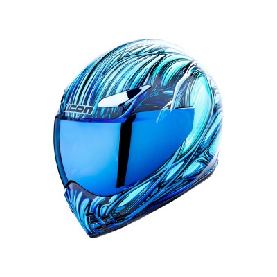 ICON DOMAIN NOUVEAU BLUETOOTH BLUE HELMET