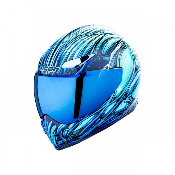 ICON DOMAIN NOUVEAU BLUETOOTH BLUE HELMET