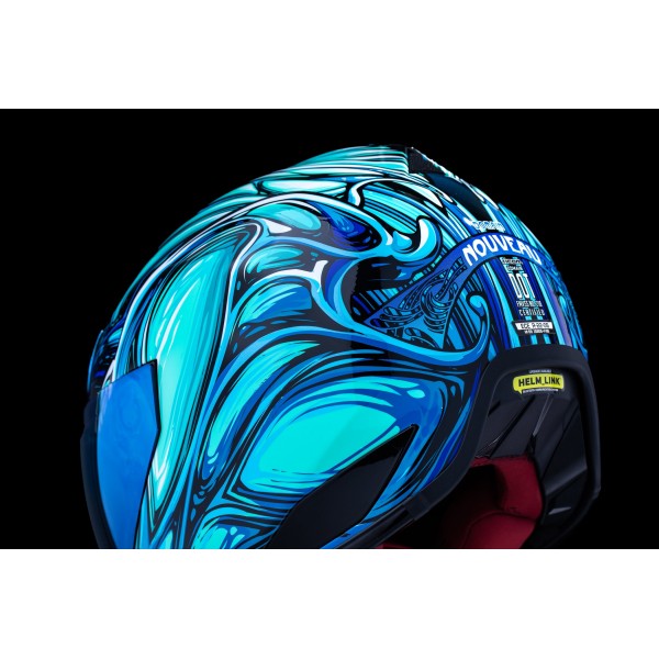 ICON DOMAIN NOUVEAU BLUETOOTH BLUE HELMET