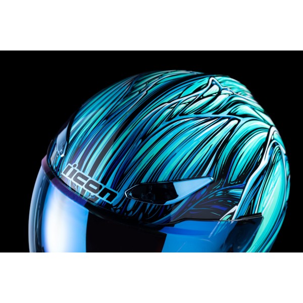 ICON DOMAIN NOUVEAU BLUETOOTH BLUE HELMET