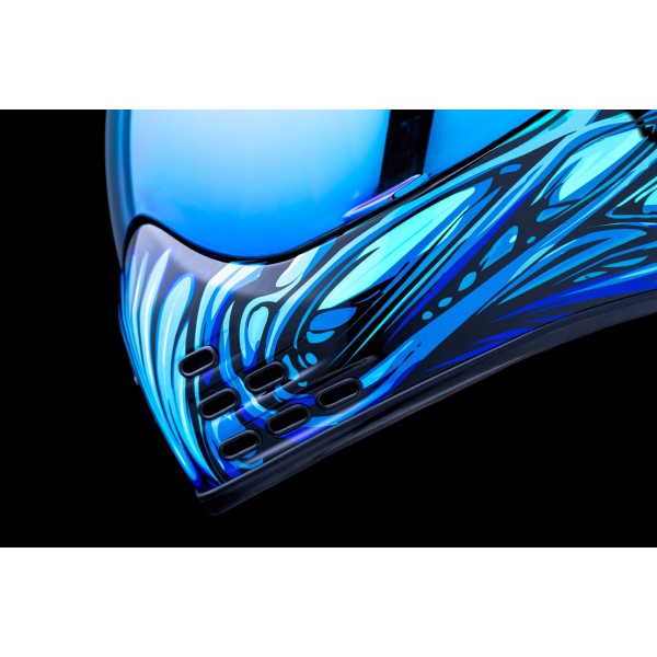 ICON DOMAIN NOUVEAU BLUETOOTH BLUE HELMET