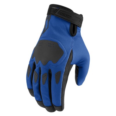 ICON HOOLIGAN CE  BLUE GLOVES