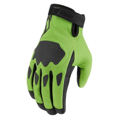 ICON HOOLIGAN CE-GREEN GLOVES