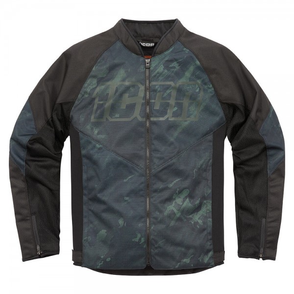 ICON HOOLIGAN DEMO BLACK JACKET
