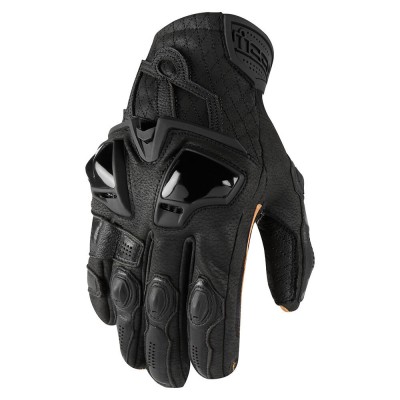 ICON HYPERSPORT SHORT BLACK GLOVES
