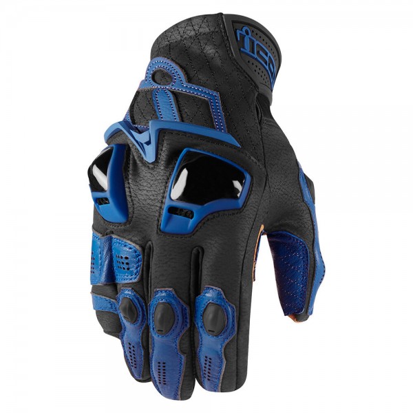 ICON HYPERSPORT SHORT BLUE GLOVES