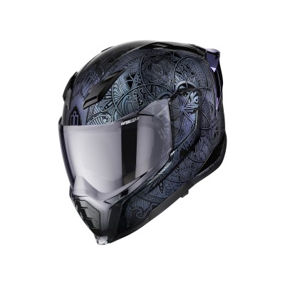 ICON DOMAIN CORNELIUS SILVER HELMET