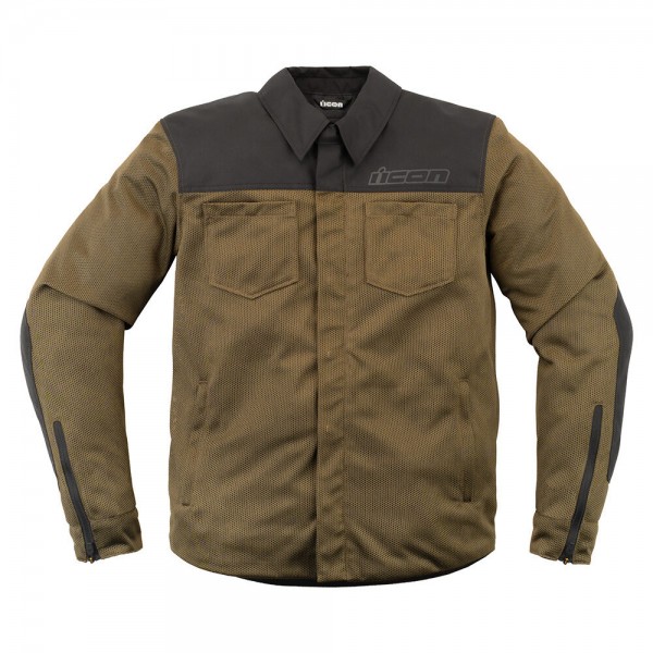 ICON UPSTATE MESH CE GREEN JACKET