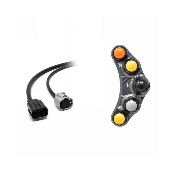 JETPRIME LEFT RACING HANDLEBAR SWITCH FOR KAWASAKI NINJA ZX-10R 2021-2029 PART # JP PLSR 054 R