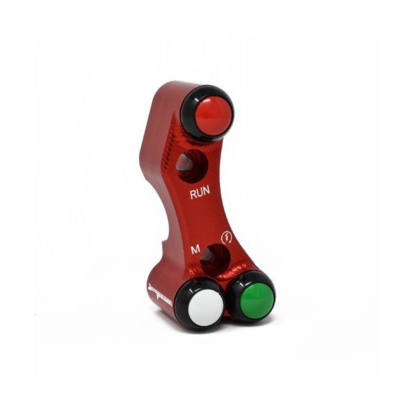 JETPRIME RIGHT STREET HANDLEBAR SWITCH RED FOR BMW S1000 RR 2021 - 2024 PART # JP PLD 008 R