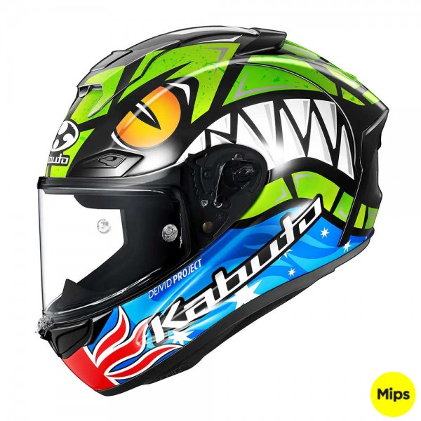 KABUTO FULL FACE F17 GP MIPS REMY GARDNER HELMET