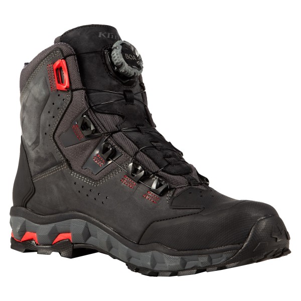 KLIM OUTLANDER GTX ASPHALT HIGH RISK RED BOOTS