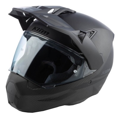 KLIM X1 ALPHA CARBON MATTE BLACK HELMET