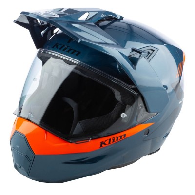 KLIM X1 ALPHA GLOSS CONCEPT PETROL STRIKE ORANGE HELMET