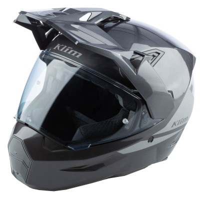 KLIM X1 ALPHA GLOSS METALLIC ASPHALT MONUMENT HELMET