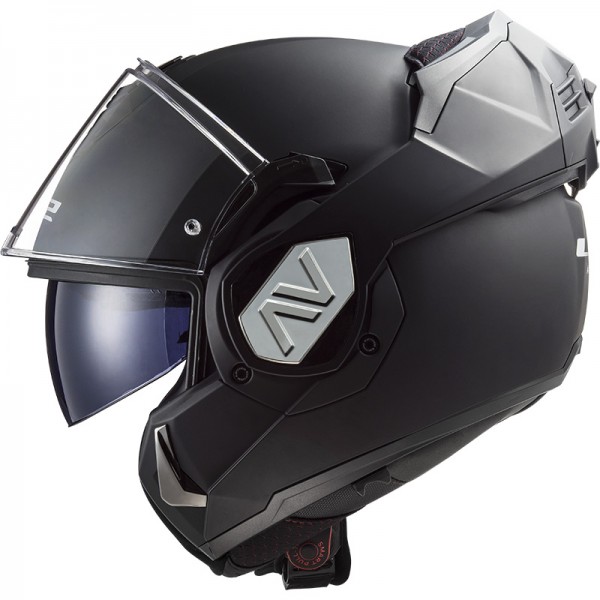 LS2 FF906 Advant Solid Modular Black Matt Helmet