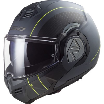 LS2 FF906 Advant Cooper Modular Titanium Black Helmet