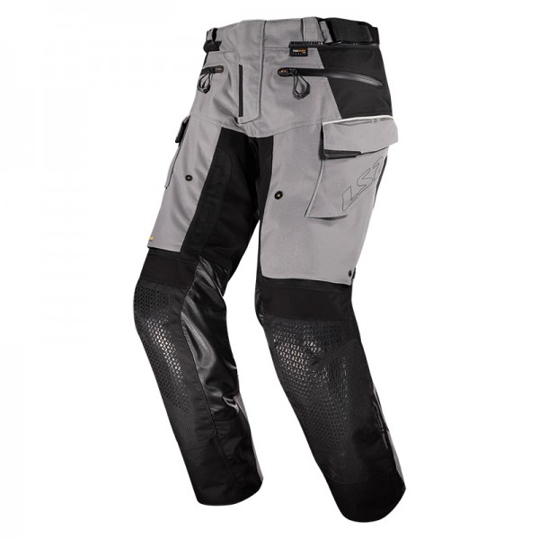 LS2 APOLLO BLACK DARK GREY PANTS 