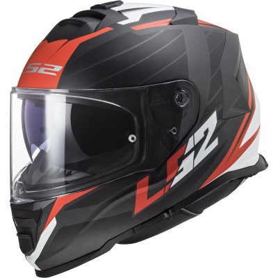 LS2 FF800 STORM 2 06 NERVE RED HELMET