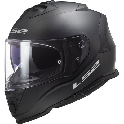 LS2 FF800 STORM 2 06 SOLID BLACK MATT HELMET