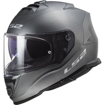 LS2 FF800 STORM 2 06 SOLID TITANIUM MATT HELMET