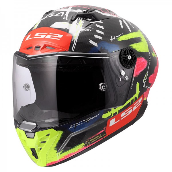 LS2 FF805 THUNDER CARBON GP AERO ALDEGUER 25 HELMET