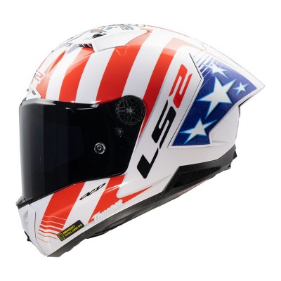 LS2 FF805 THUNDER CARBON GP AERO REPLICA BAZ HELMET
