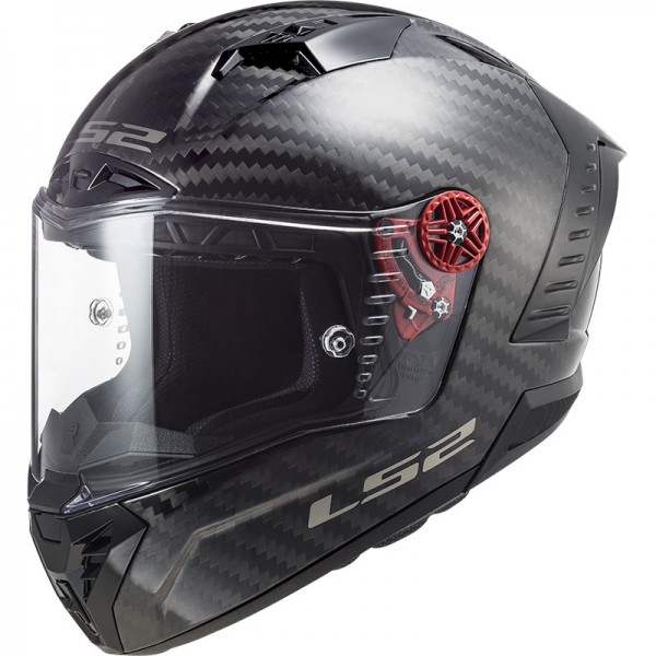 LS2 FF805 Thunder Carbon Solid Black Helmet