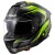 LS2 FF808 STREAM 2 FURY BLACK HI-VIS YELLOW HELMET