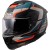 LS2 FF808 STREAM 2 ROAD MATT BLACK BLUE HELMET