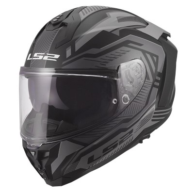 LS2 FF817 CHALLENGER 2 DRAVIX GREY MATT HELMET