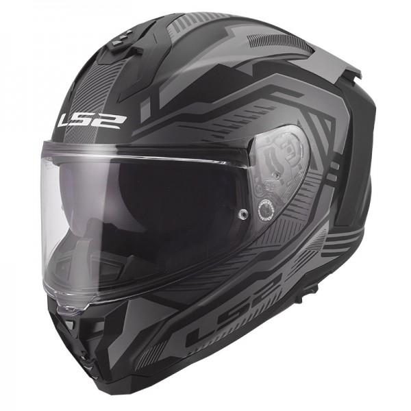 LS2 FF817 CHALLENGER 2 DRAVIX GREY MATT HELMET