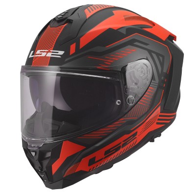 LS2 FF817 CHALLENGER 2 DRAVIX RED MATT HELMET