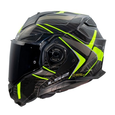 LS2 FF901 ADVANT X CARBON FUTURE 2 YELLOW HELMET