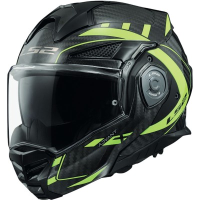 LS2 FF901 ADVANT X CARBON FUTURE YELLOW HELMET