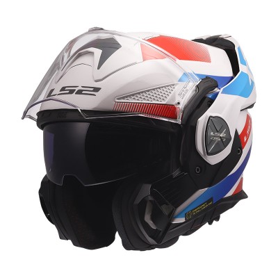 LS2 FF901 ADVANT X NOVA WHITE BLUE RED HELMET