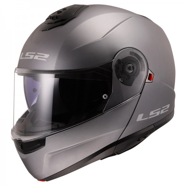 LS2 FF908 STROBE 2 SOLID MATT TITANIUM HELMET