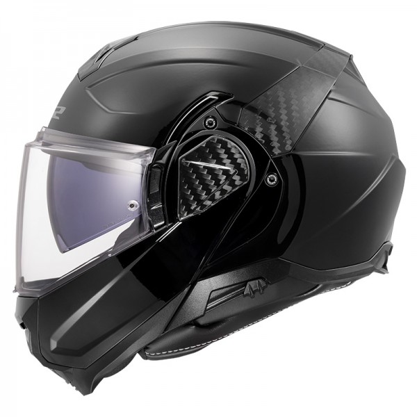 LS2 FF910 ADVANT 2 SOLID BLACK HELMET 