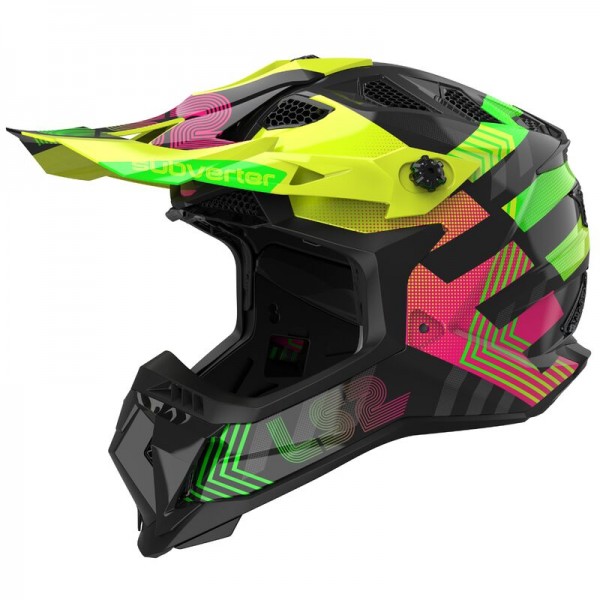 LS2 MX700 SUBVERTER EVO 2 CHROMATIC BLACK HELMET