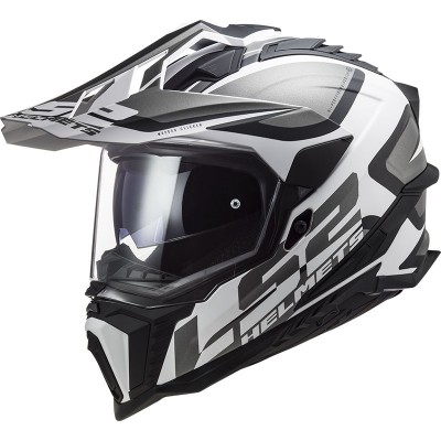 LS2 Mx701 Explorer Alter White Helmet