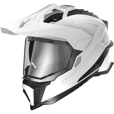 LS2 Mx701 Explorer Solid White Helmet